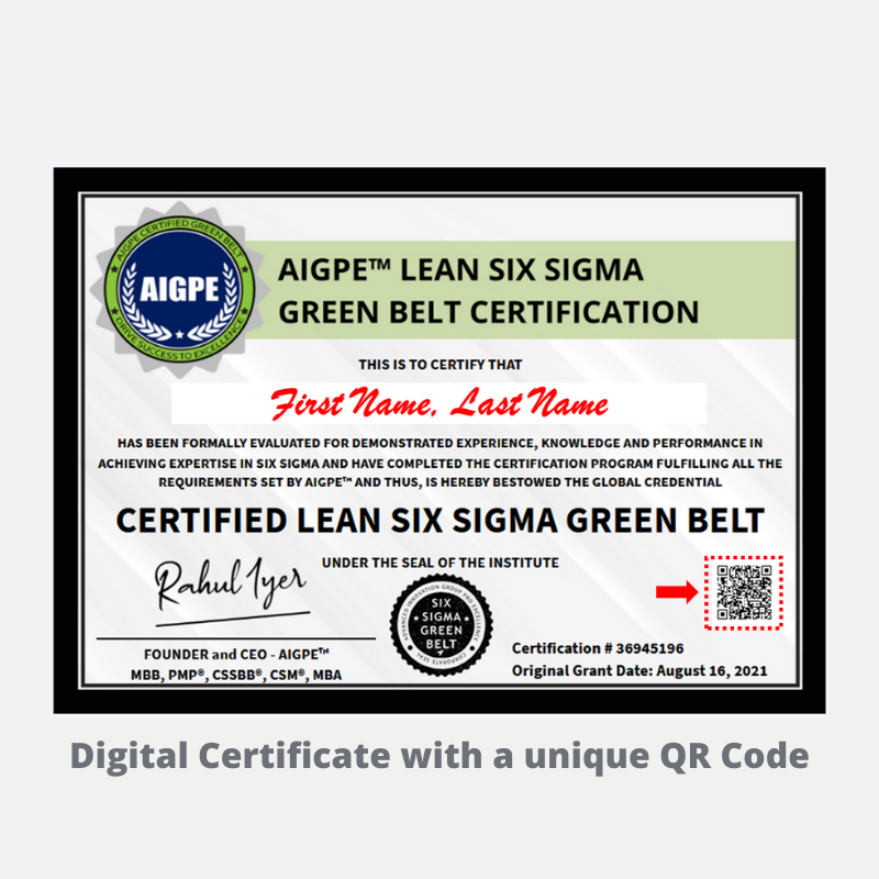 Green Belt Certificate sites unimi it