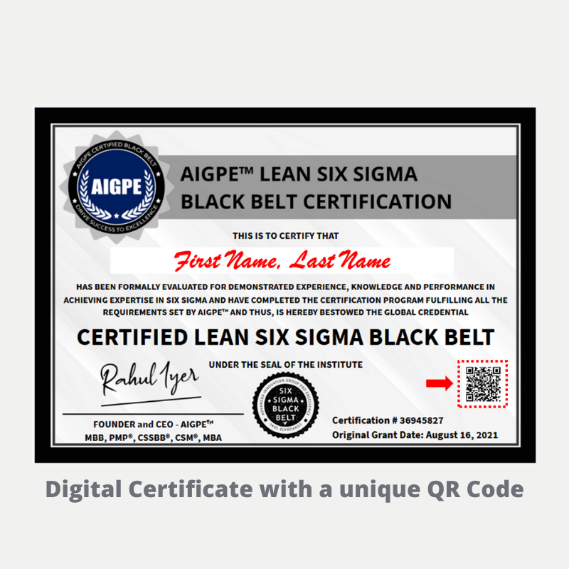 Black Belt Sigma Certification | stickhealthcare.co.uk