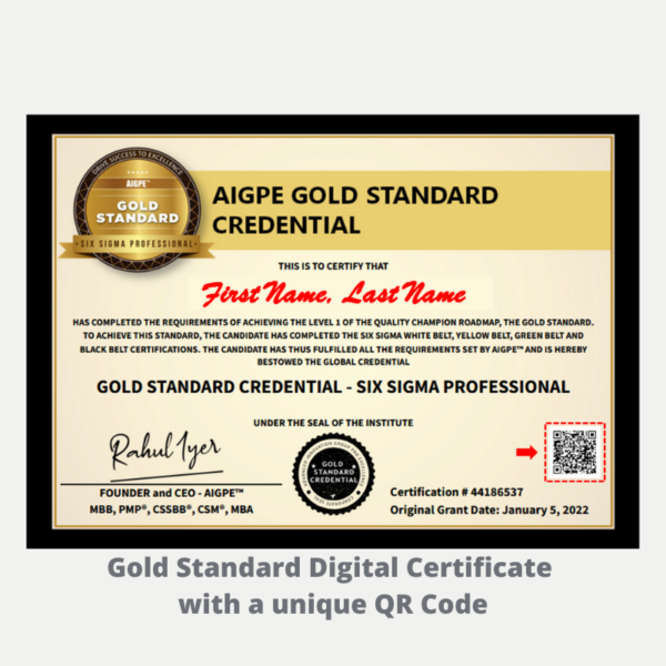 Certificação Green Golden Belt 2022