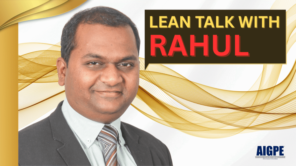 Lean talk with rahul