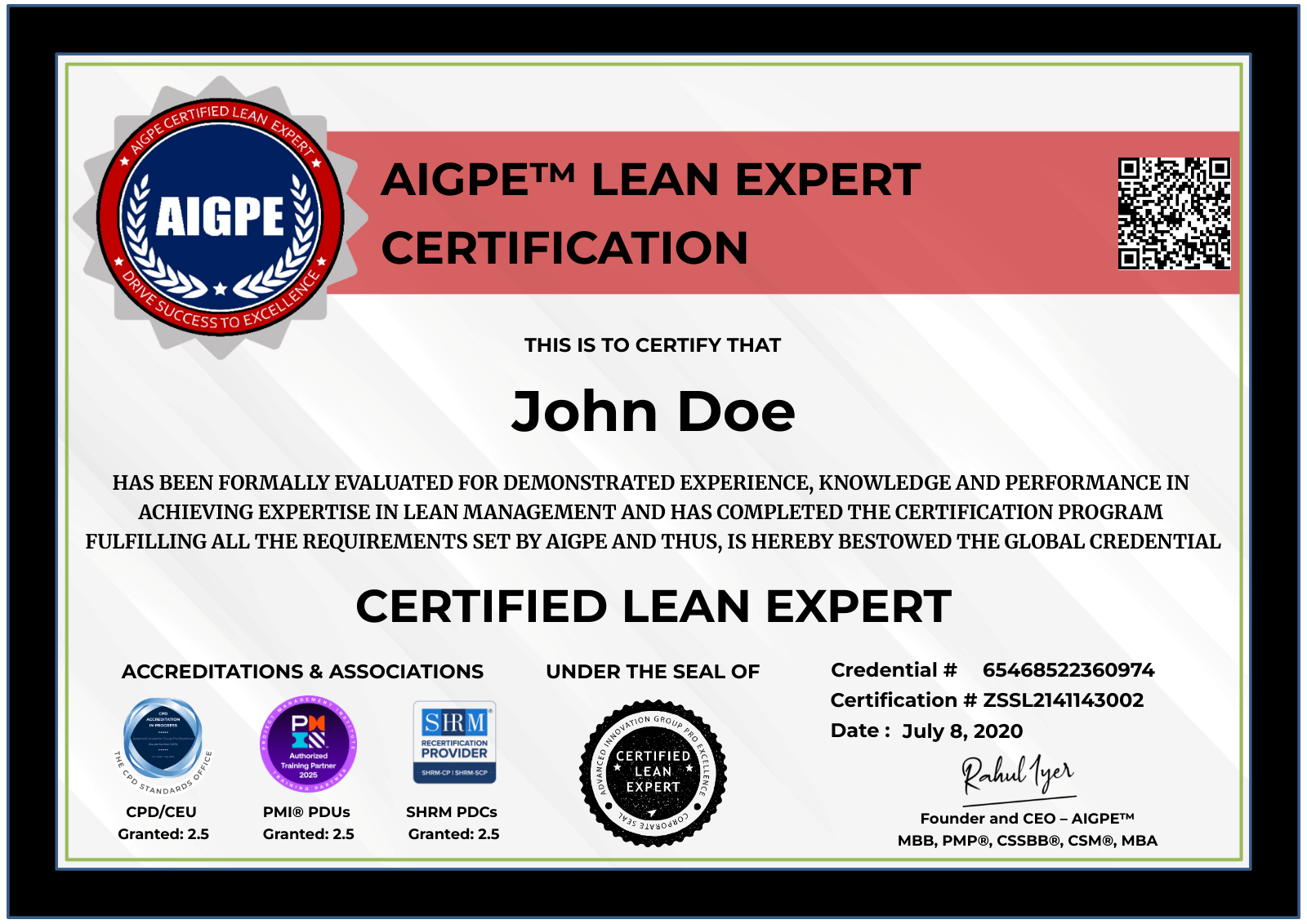 Lean Expert