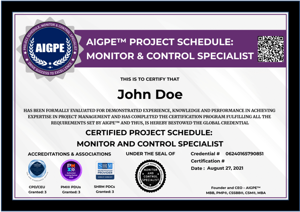 Project Schedule