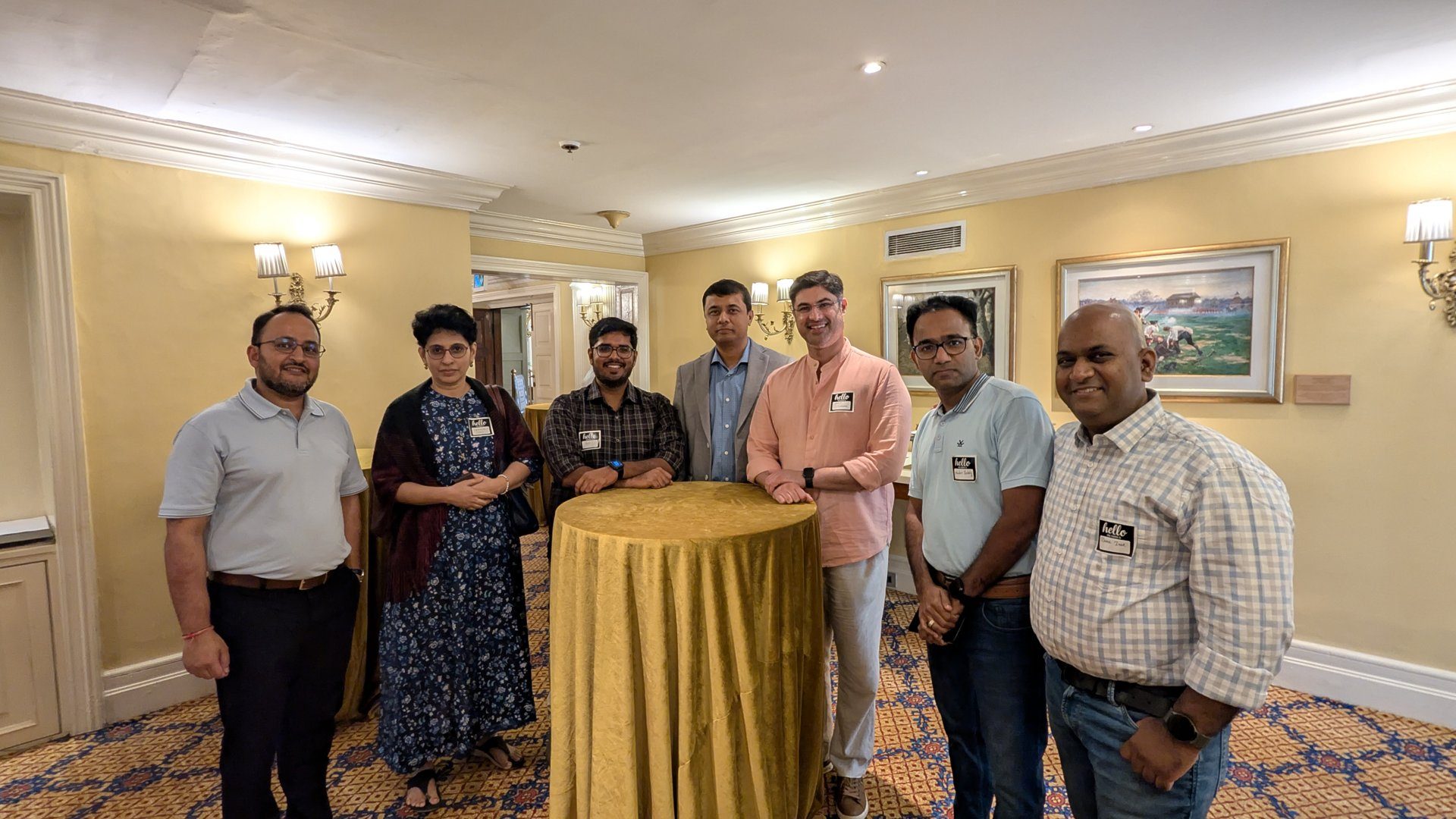 Coursera Udemy merger instructor working session at ITC Windsor, Bangalore